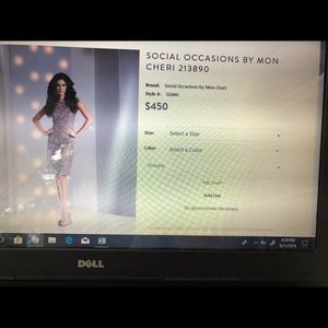 Social Occasions by Mon Cheri style 213890 size 10